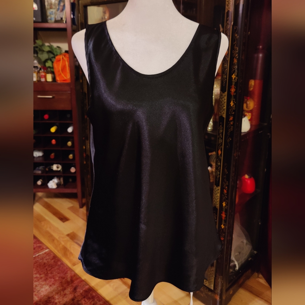 Cinema Etoile Satin Tank Top